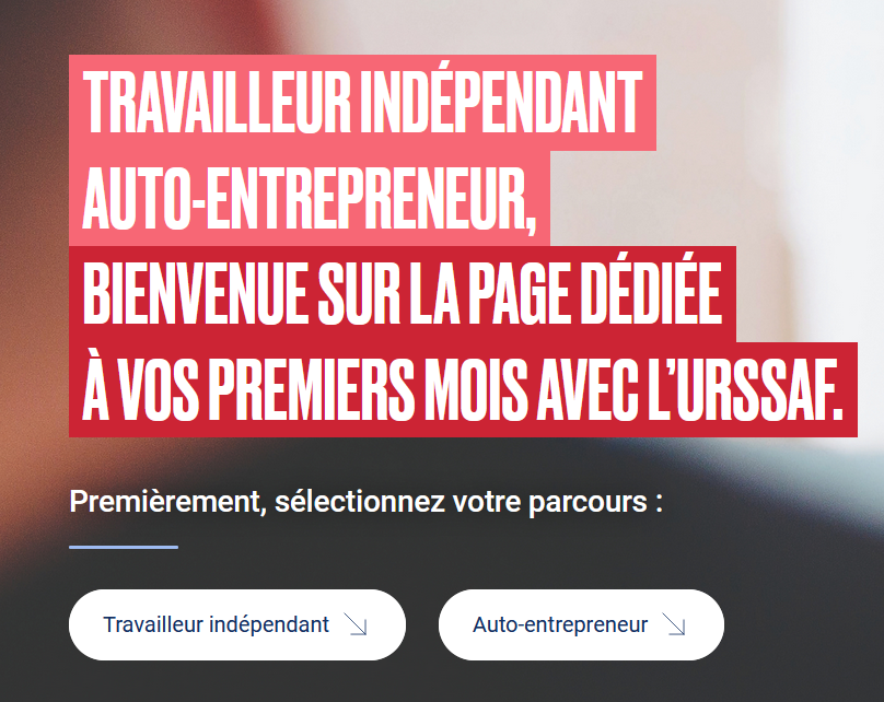 La plateforme Mes premiers mois avec l'URSSAF pour les travailleurs indépendants et les auto-entrepreneurs