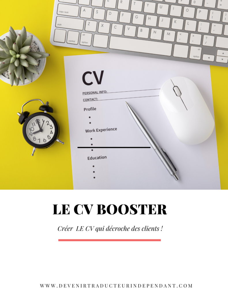 Créer un CV de traducteur ou traductrice freelance